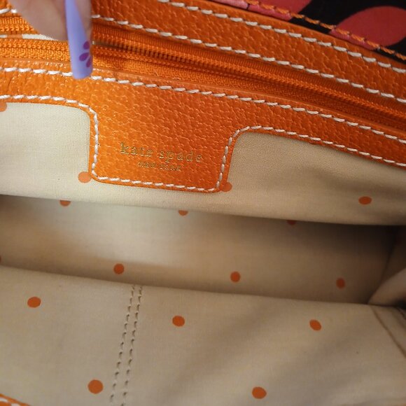 Kate Spade Fun & Funky Satchel🧡🩷💛 - Picture 2 of 13